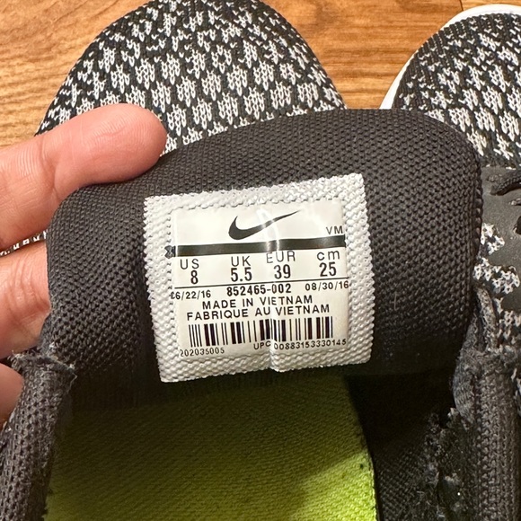 Women's Nike Air Max Sequent 2 Black/White/Grey Running Shoes US 8 - Comfy! - Picture 7 of 12